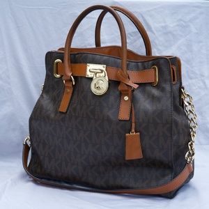 Michael Kors Hamilton Logo Tote Bag